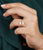 2.5CT Emerald Cut Moissanite Solitaire Engagement Ring - Eurekalook