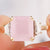 Antique Asscher Cut Rose Quartz Engagement Ring - Eurekalook