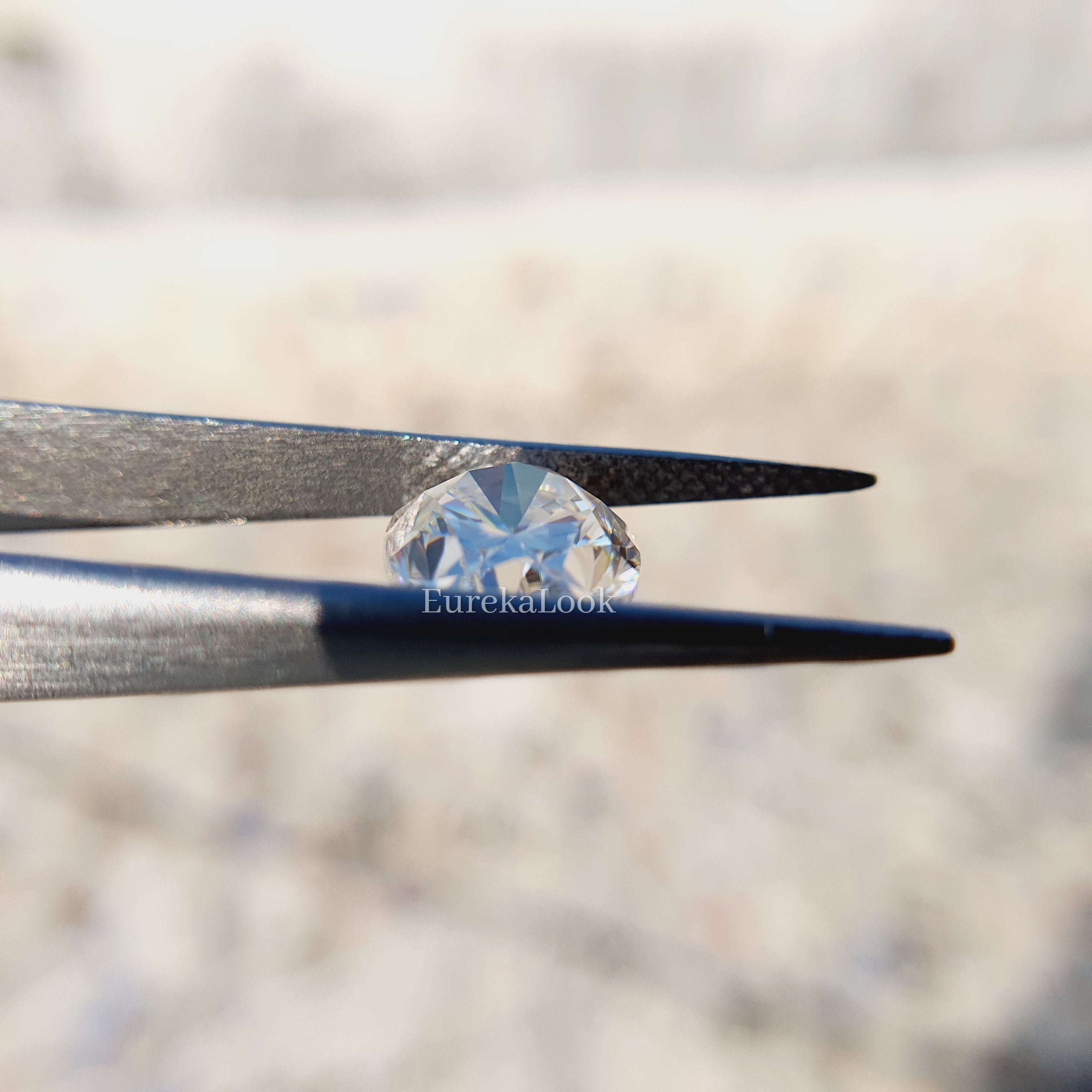 1.32CT Oval Cut Moissanite Diamond - Eurekalook