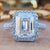 2.60CT Emerald Cut Moissanite Halo Engagement Ring - Eurekalook