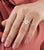 2.00 CT Pear Cut Hidden Halo Moissanite Solitaire Engagement Ring - Eurekalook