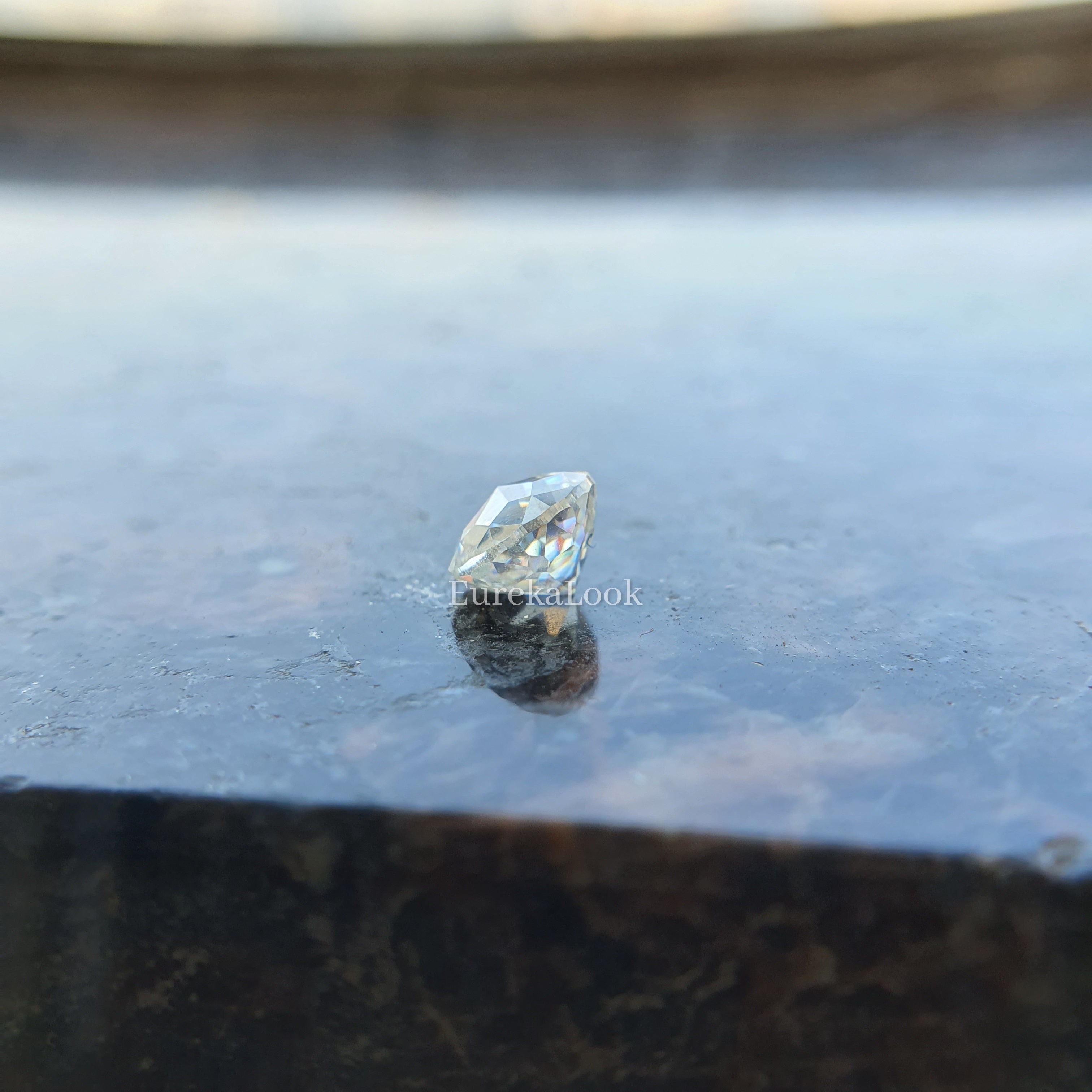 2.15CT Old Mine Cushion Cut Loose Moissanite - Eurekalook