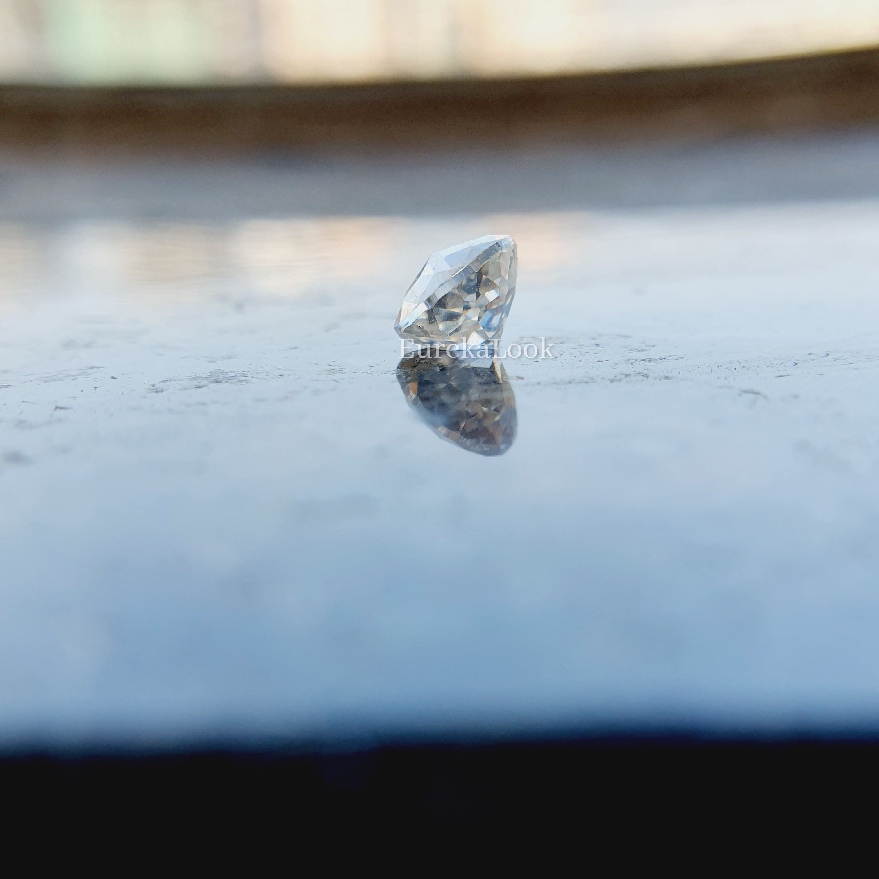 2.15CT Old Mine Cushion Cut Loose Moissanite - Eurekalook