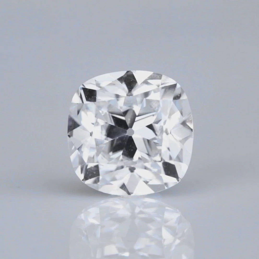 Old Mine Cushion Cut Loose Moissanite Stone - Eurekalook