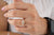 Simple Hexagon Cut Moissanite Cluster Wedding Ring - Eurekalook