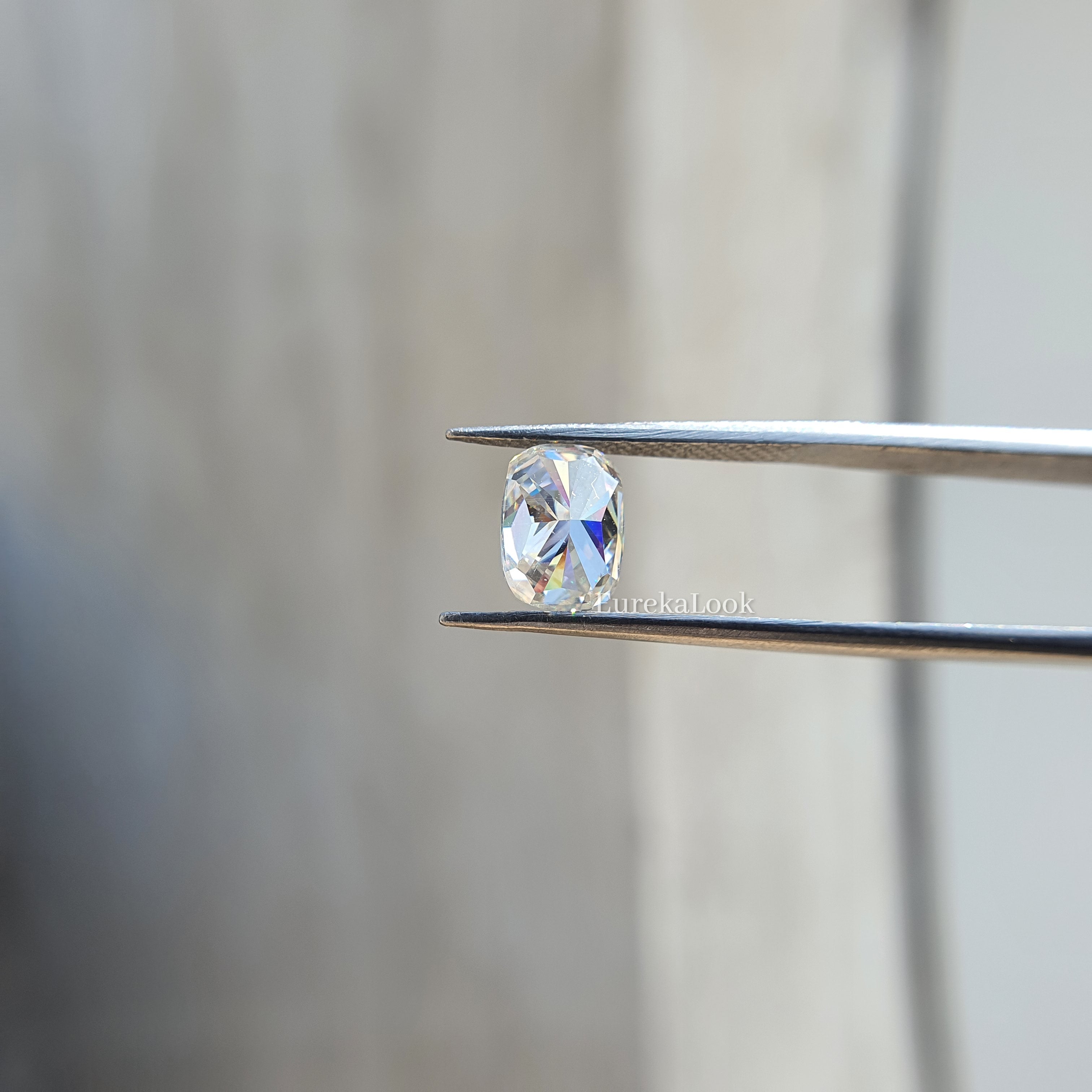 Elongated Cushion cut Loose Moissanite Diamond - Eurekalook