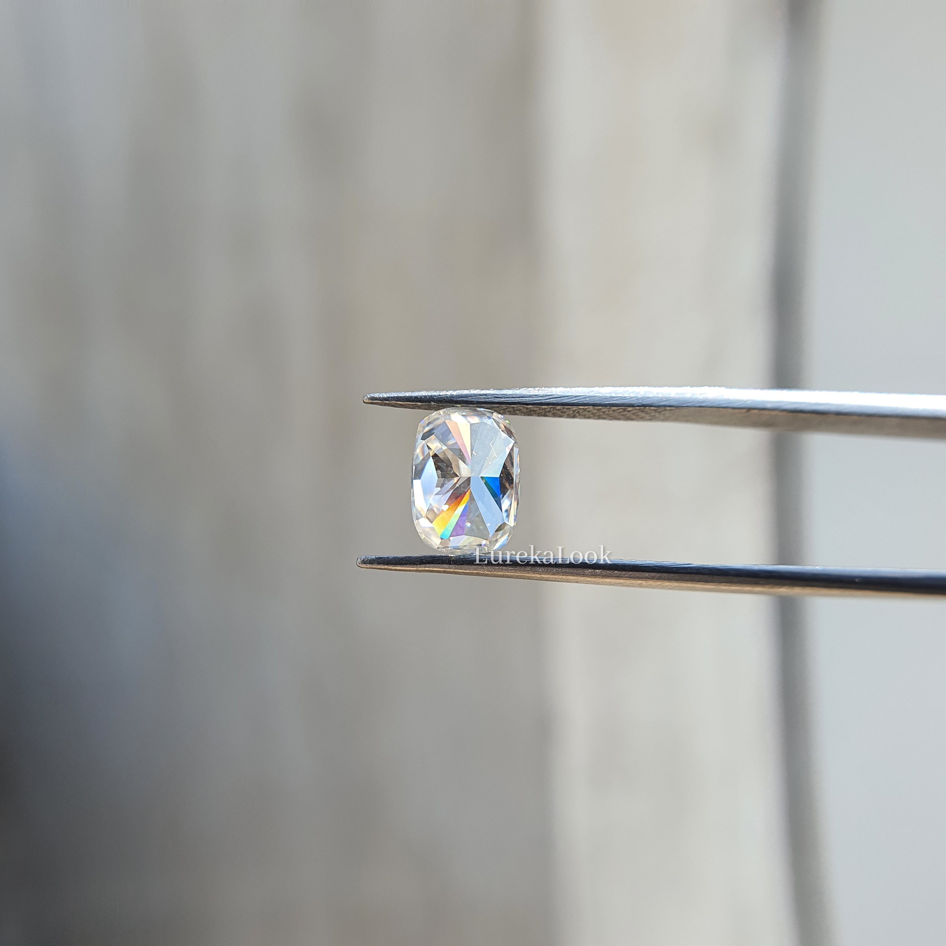 Elongated Cushion cut Loose Moissanite Diamond - Eurekalook