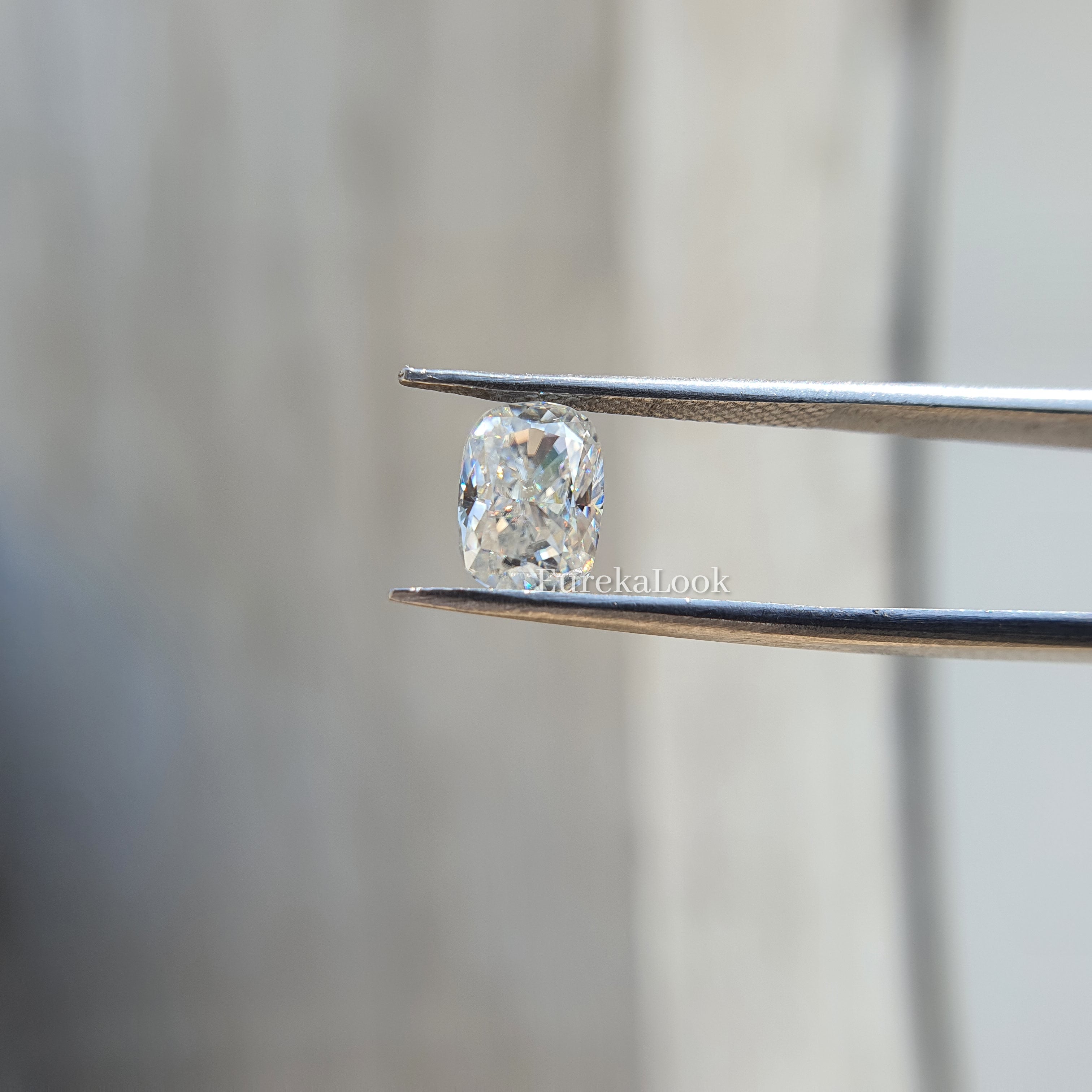 Elongated Cushion cut Loose Moissanite Diamond - Eurekalook