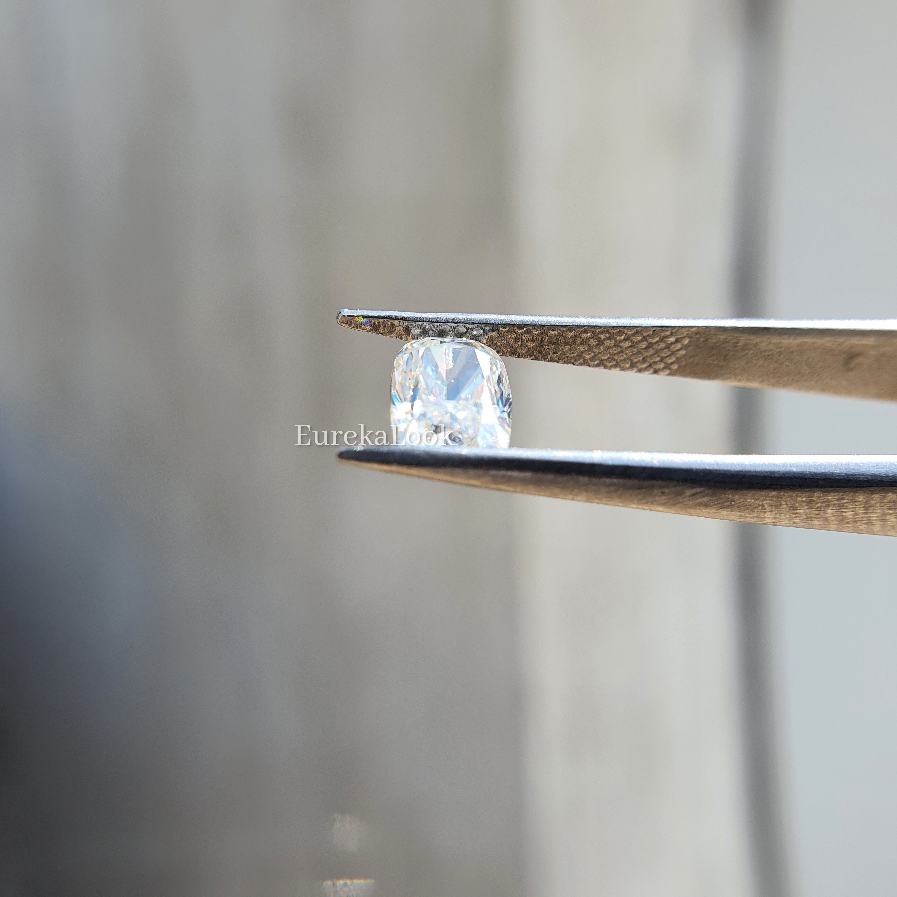 Elongated Cushion cut Loose Moissanite Diamond - Eurekalook