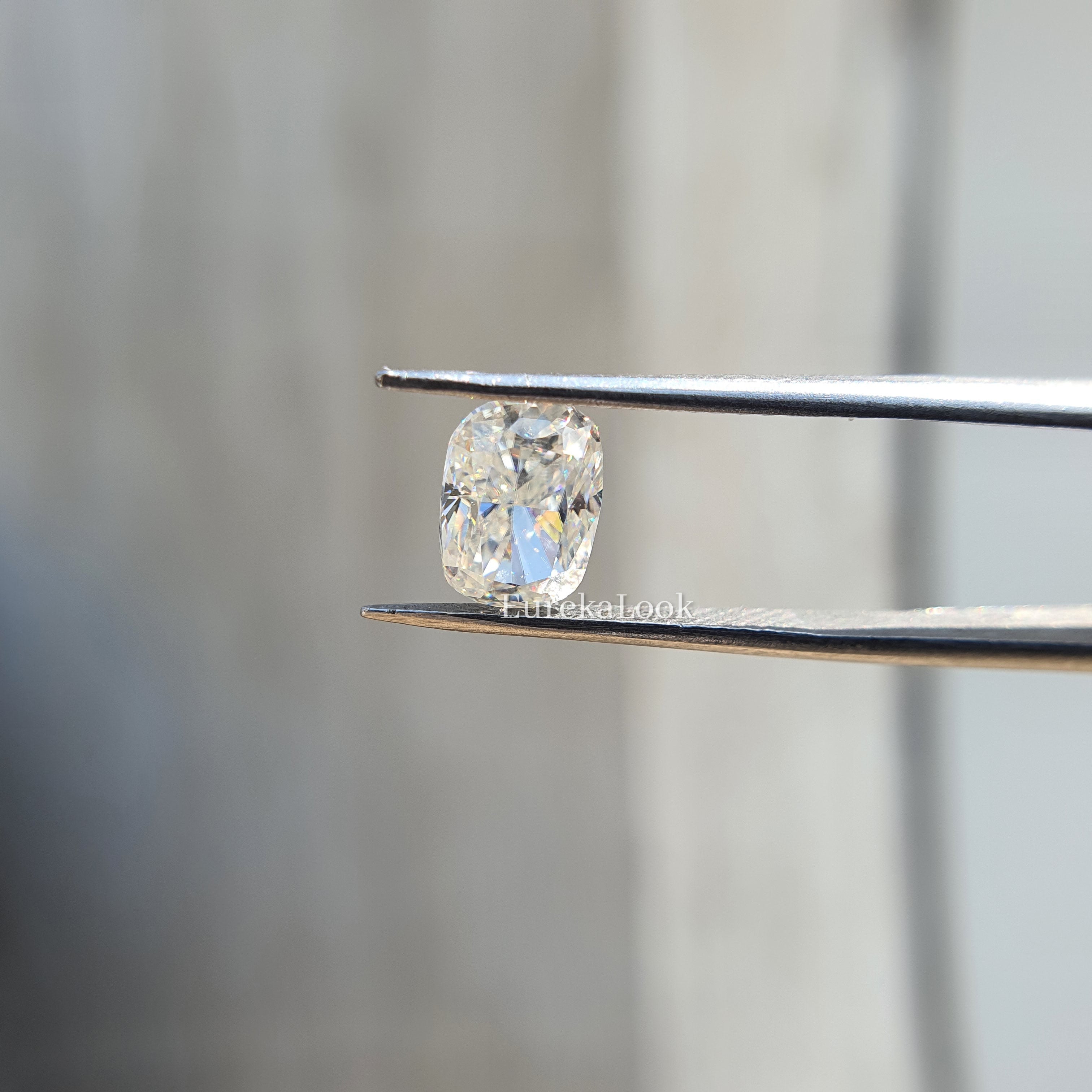 Elongated Cushion cut Loose Moissanite Diamond - Eurekalook