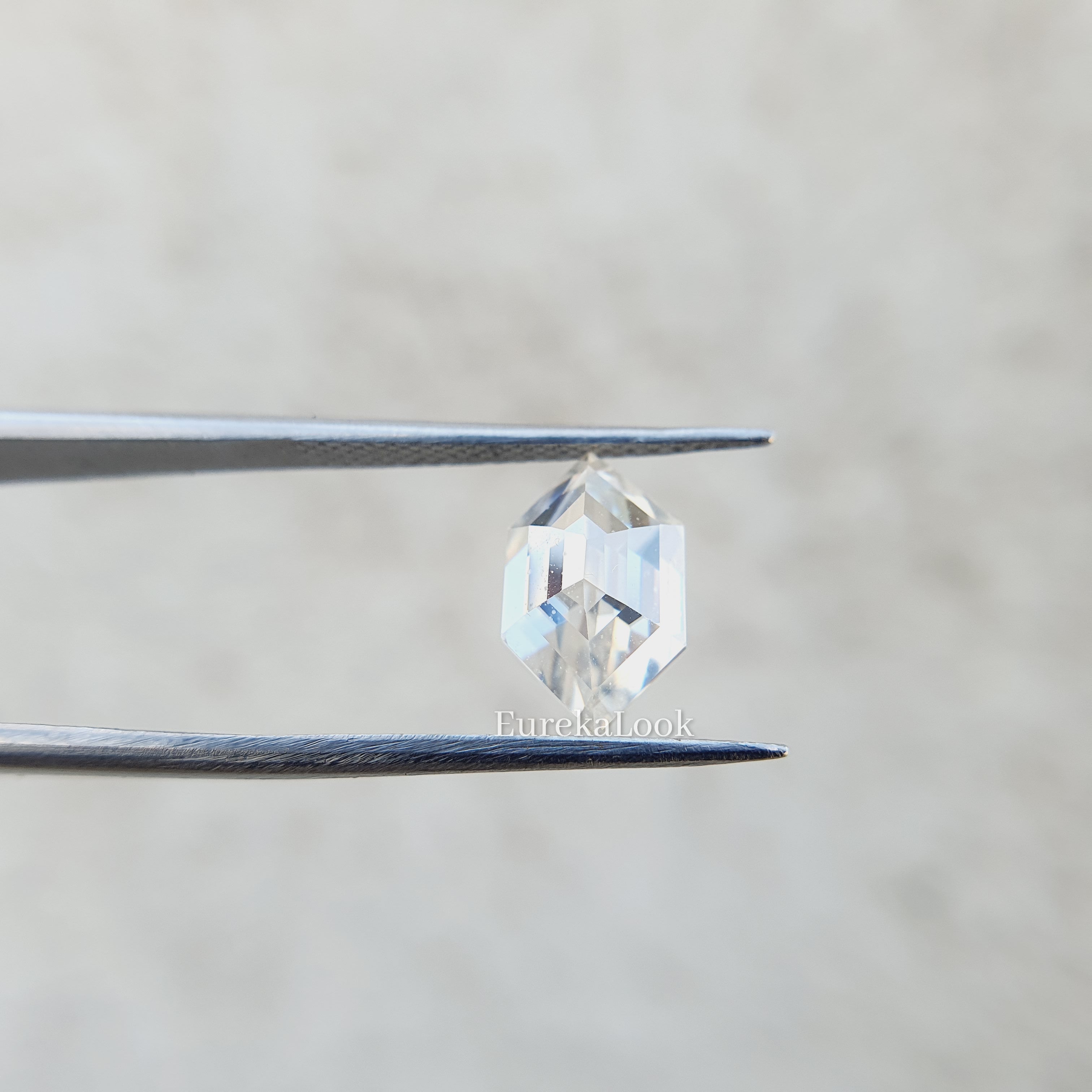 1.80CT Hexagon Cut Loose Moissanite Diamond - Eurekalook