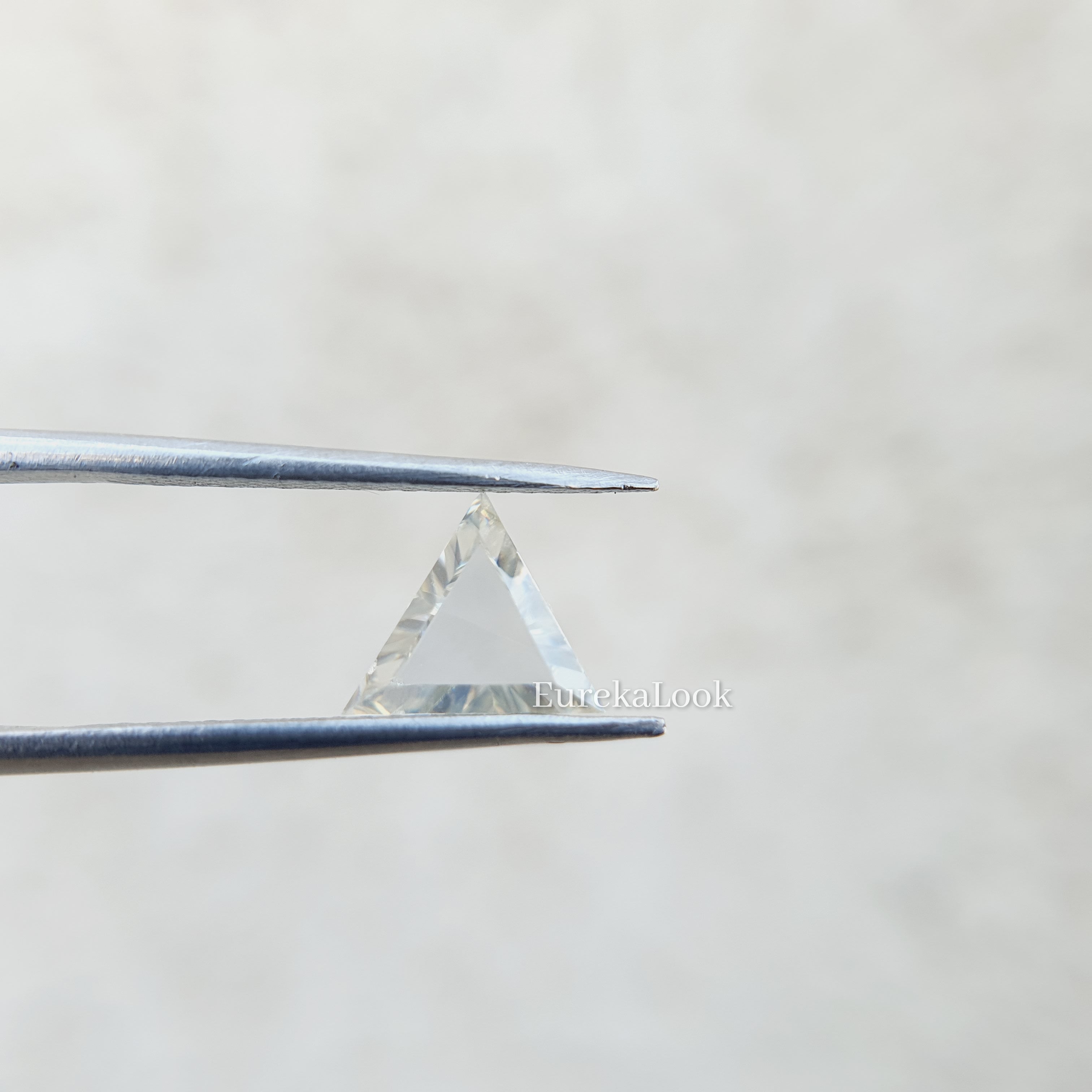 Antique Triangle Cut Loose Moissanite Stone - Eurekalook