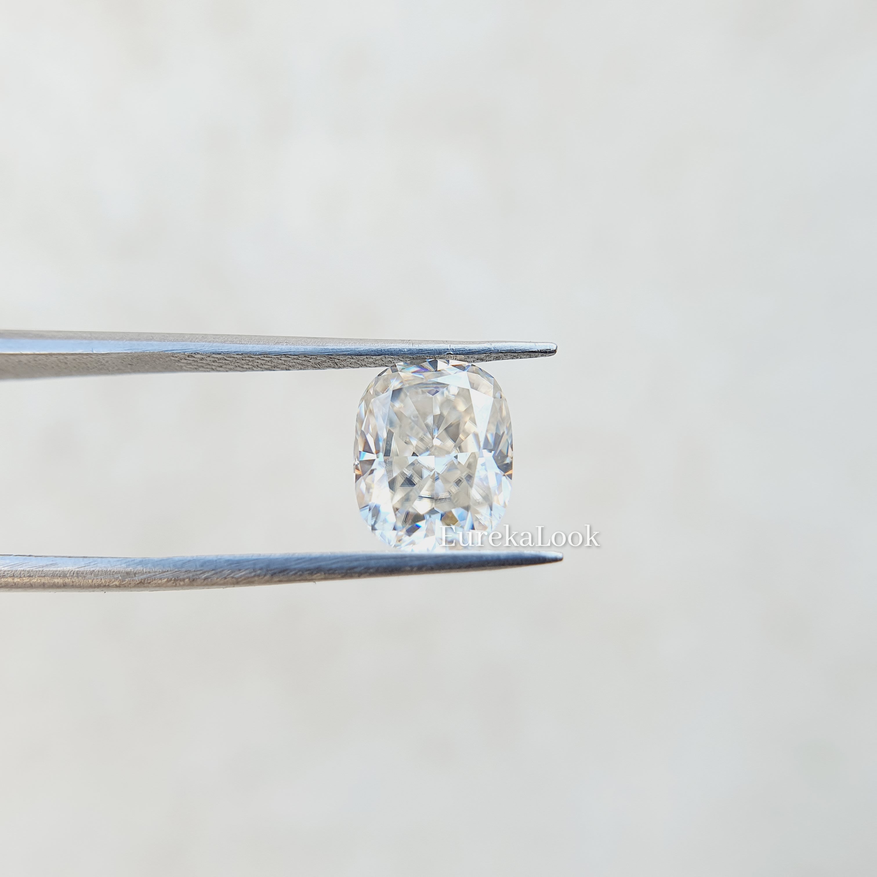 2.00CT Elongated Cushion Cut Loose Moissanite - Eurekalook