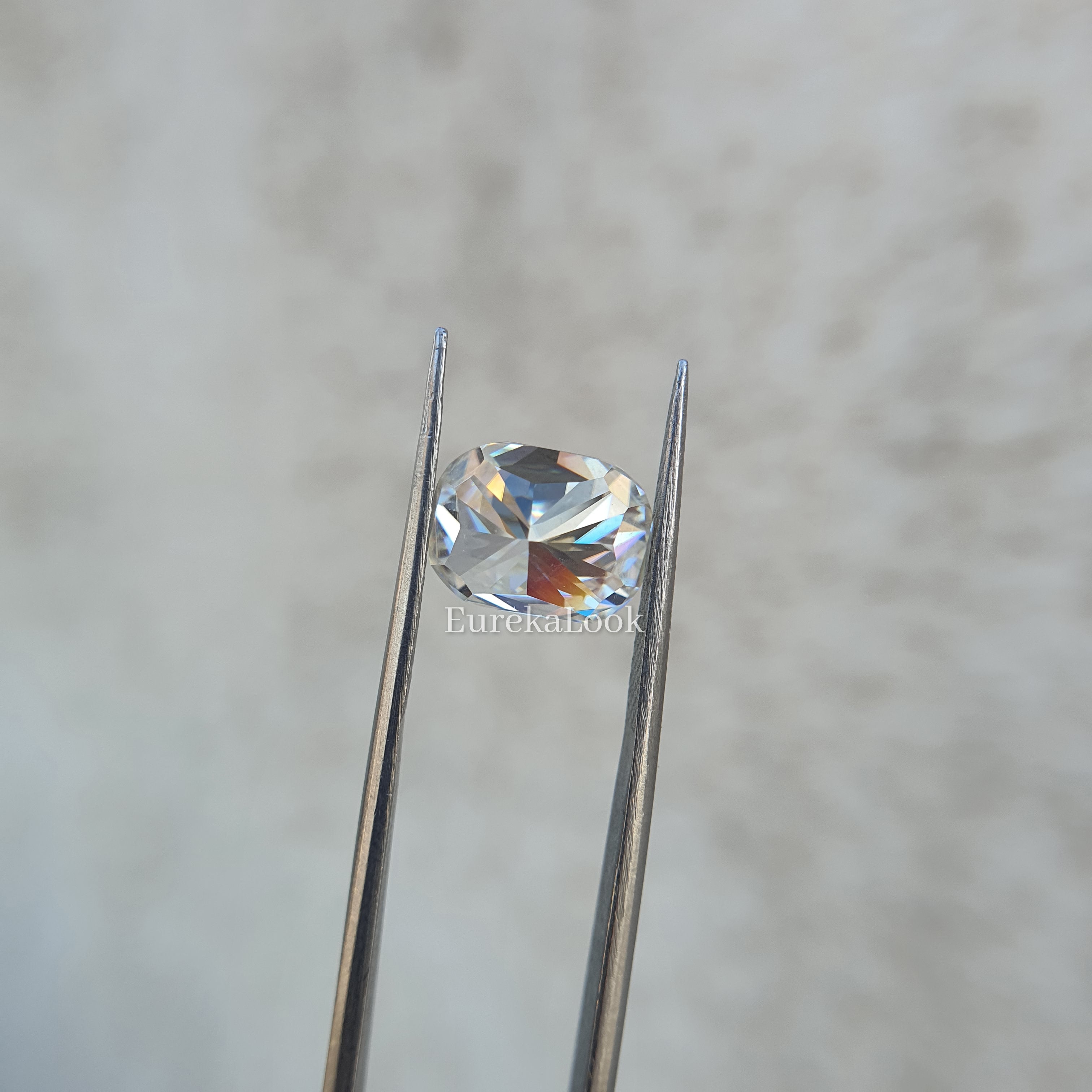 3.0CT Elongated Cushion Cut Loose Moissanite Stone - Eurekalook