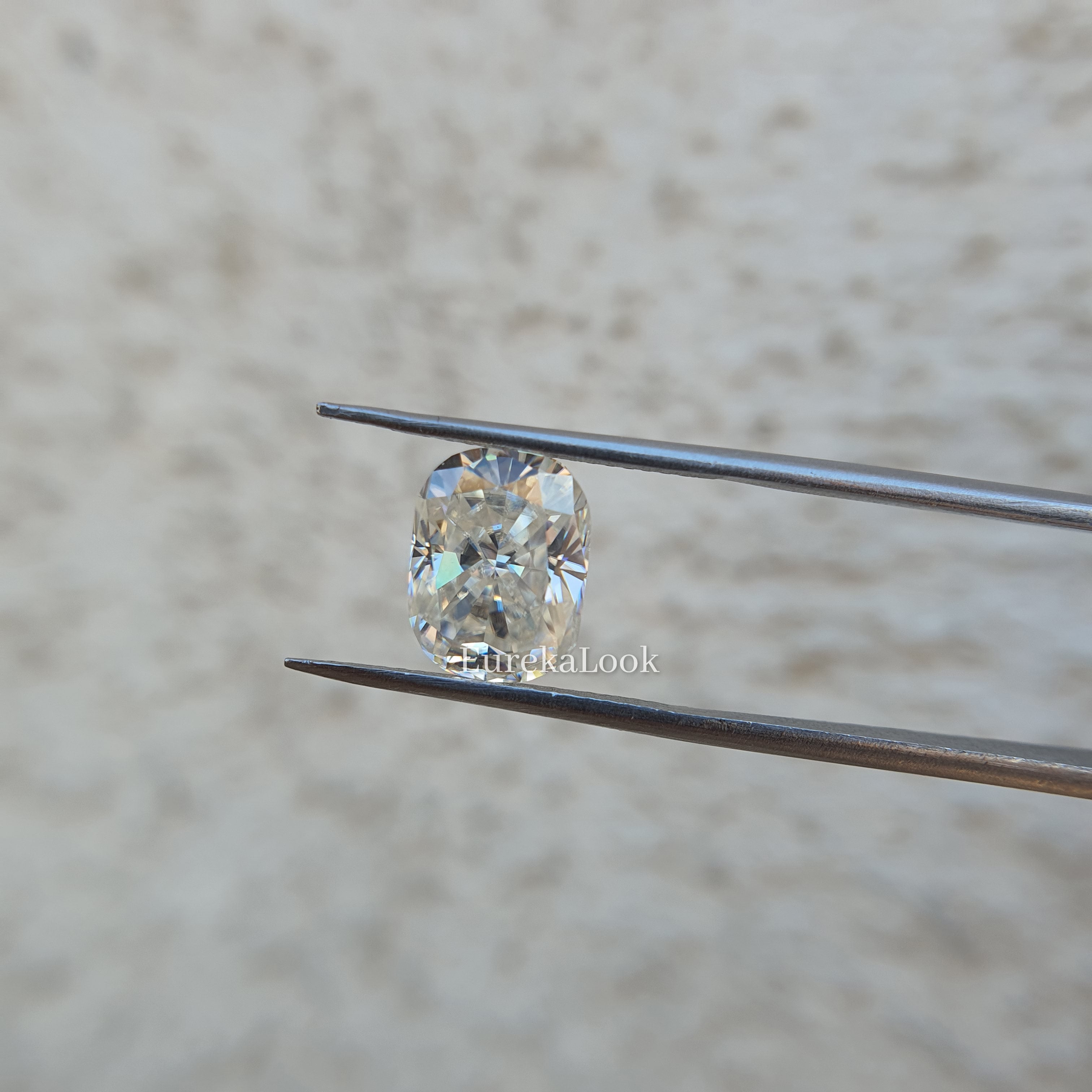 3.0CT Elongated Cushion Cut Loose Moissanite Stone - Eurekalook