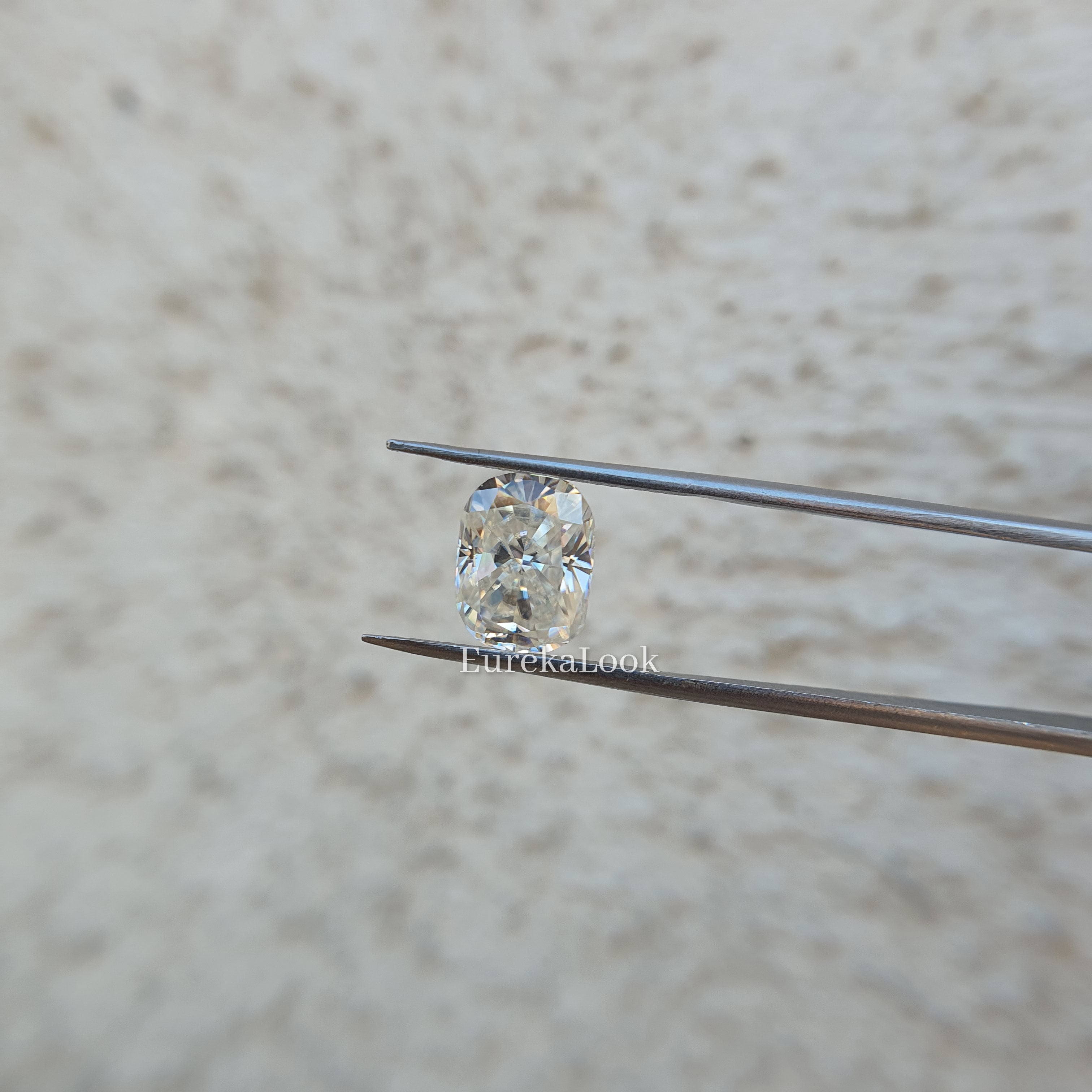 3.0CT Elongated Cushion Cut Loose Moissanite Stone - Eurekalook