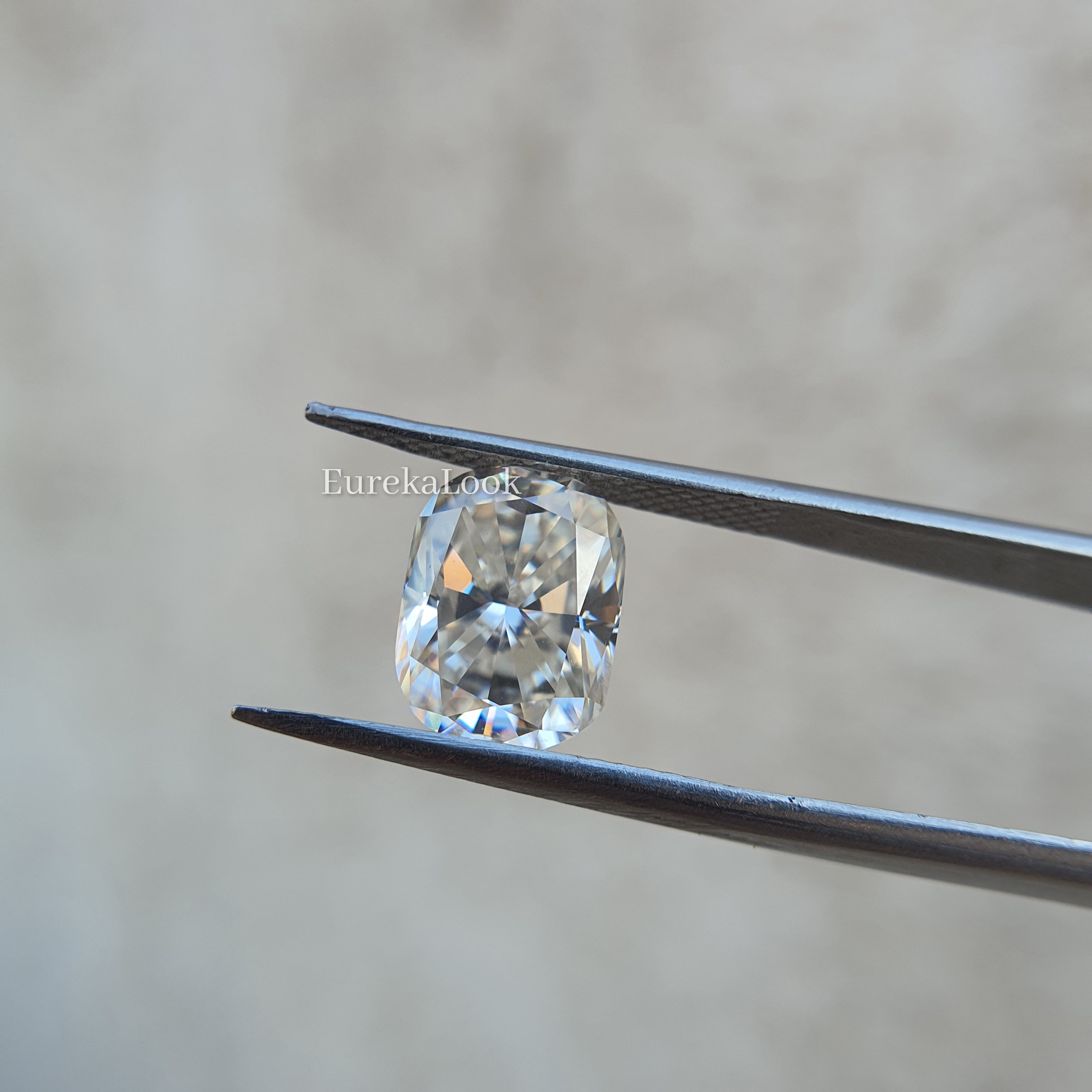 3.0CT Elongated Cushion Cut Loose Moissanite Stone - Eurekalook