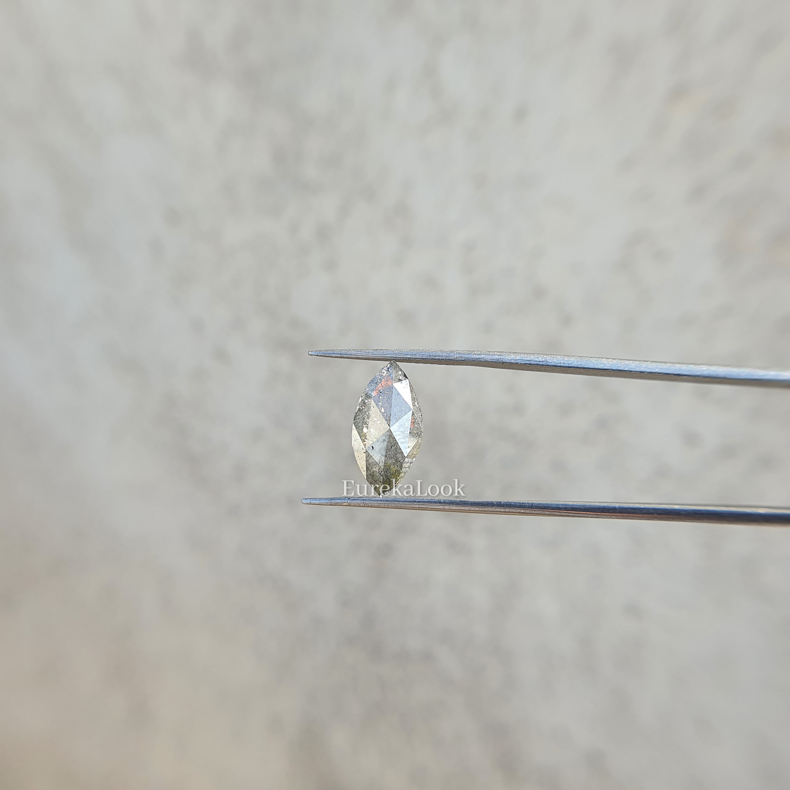 Classic 2.69CT Salt and Pepper Loose Moissanite - Eurekalook