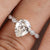 Vintage Pear Cut Moissanite Engagement Ring - Eurekalook