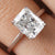 Classic Radiant Cut Hidden Halo Engagement Ring - Eurekalook