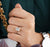 Classic Radiant Cut Hidden Halo Engagement Ring - Eurekalook