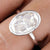 3.80CT Bezel Set Oval Cut Engagement Ring - Eurekalook