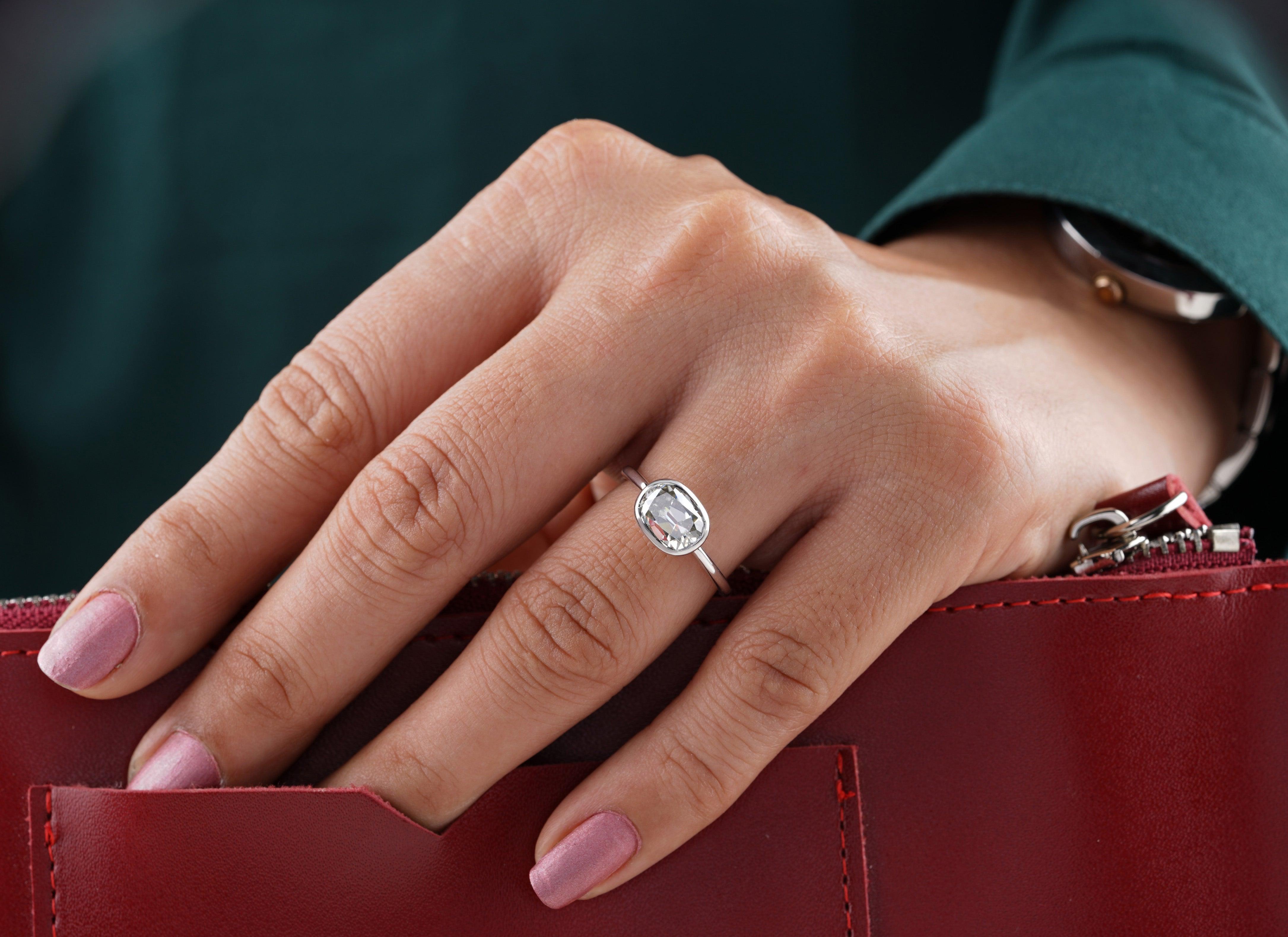 1.6 oval diamond Clearance