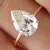 2.50CT Pear-Cut Moissanite Solitaire Engagement Ring - Eurekalook