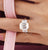 Three Stone Emerald Cut Moissanite Wedding Ring - Eurekalook