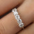 Old Mine Cushion Cut Moissanite Wedding Band - Eurekalook