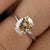 Unique Light Yellow Oval Cut Moissanite Wedding Ring - Eurekalook