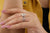 Classic Double Band Pear Cut Moissanite Engagement Ring - Eurekalook