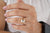 Classic 3.00CT Emerald Cut Hidden Halo Moissanite Wedding Ring - Eurekalook