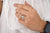 Vintage 2CT Green Oval Cut Moissanite Wedding Ring - Eurekalook