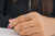 Antique Salt And Pepper Hexagon Cut Moissanite Engagement Ring - Eurekalook