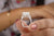Three Stone Emerald Cut Moissanite Diamond Wedding Ring For Women - Eurekalook