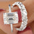 Unique Emerald Cut Moissanite Bridal Ring Set - Eurekalook