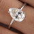 2.60CTW Pear Cut Moissanite Engagement Ring - Eurekalook