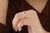 Half Moon Cut Salt And Pepper Moissanite Engagement Ring - Eurekalook