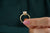 Vintage Old European Cut Moissanite Wedding Ring - Eurekalook