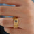Beautiful Handmade Hexagonal Diamond Wedding Ring - Eurekalook