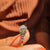 Antique Round Cut Moissanite Cluster Wedding Ring - Eurekalook