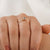 Unique Pear Shape Salt and Pepper Diamond Bridal Ring Set - Eurekalook
