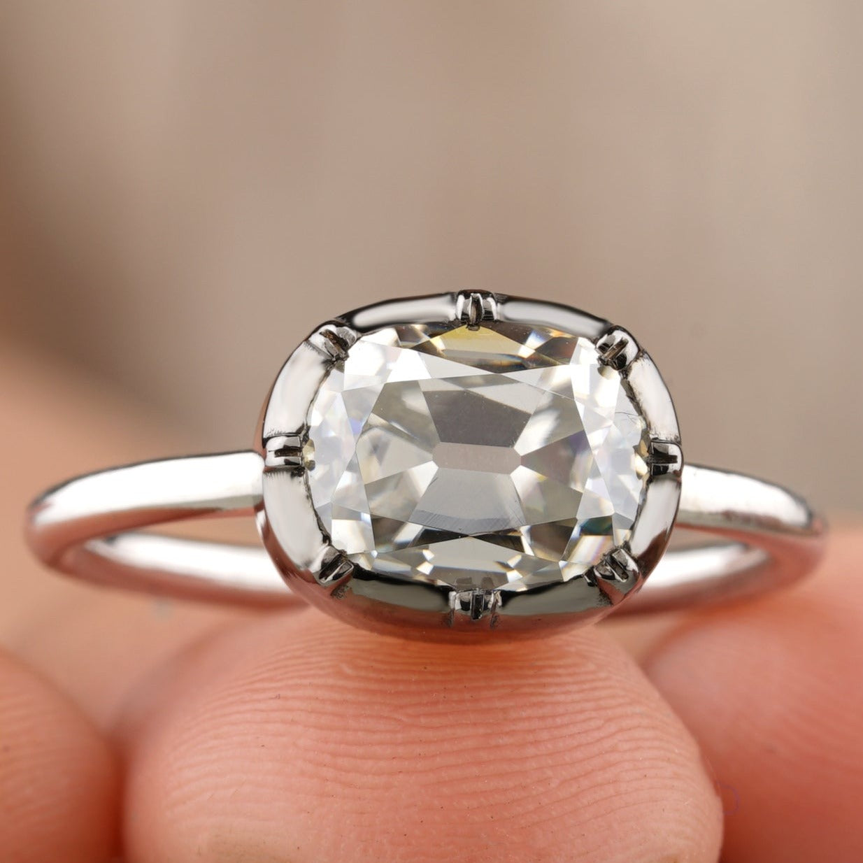 Georgia Victorian Style Engagement Ring - Eurekalook