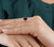 Cushion Cut Black Onyx Engagement Ring - Eurekalook