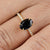 1.85CT Oval Cut Black Onyx Diamond Wedding Ring - Eurekalook