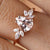 1.23CTW Pear Cut Morganite Engagement Ring - Eurekalook