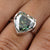 Vintage Green Heart Shape Moissanite Engagement Ring - Eurekalook