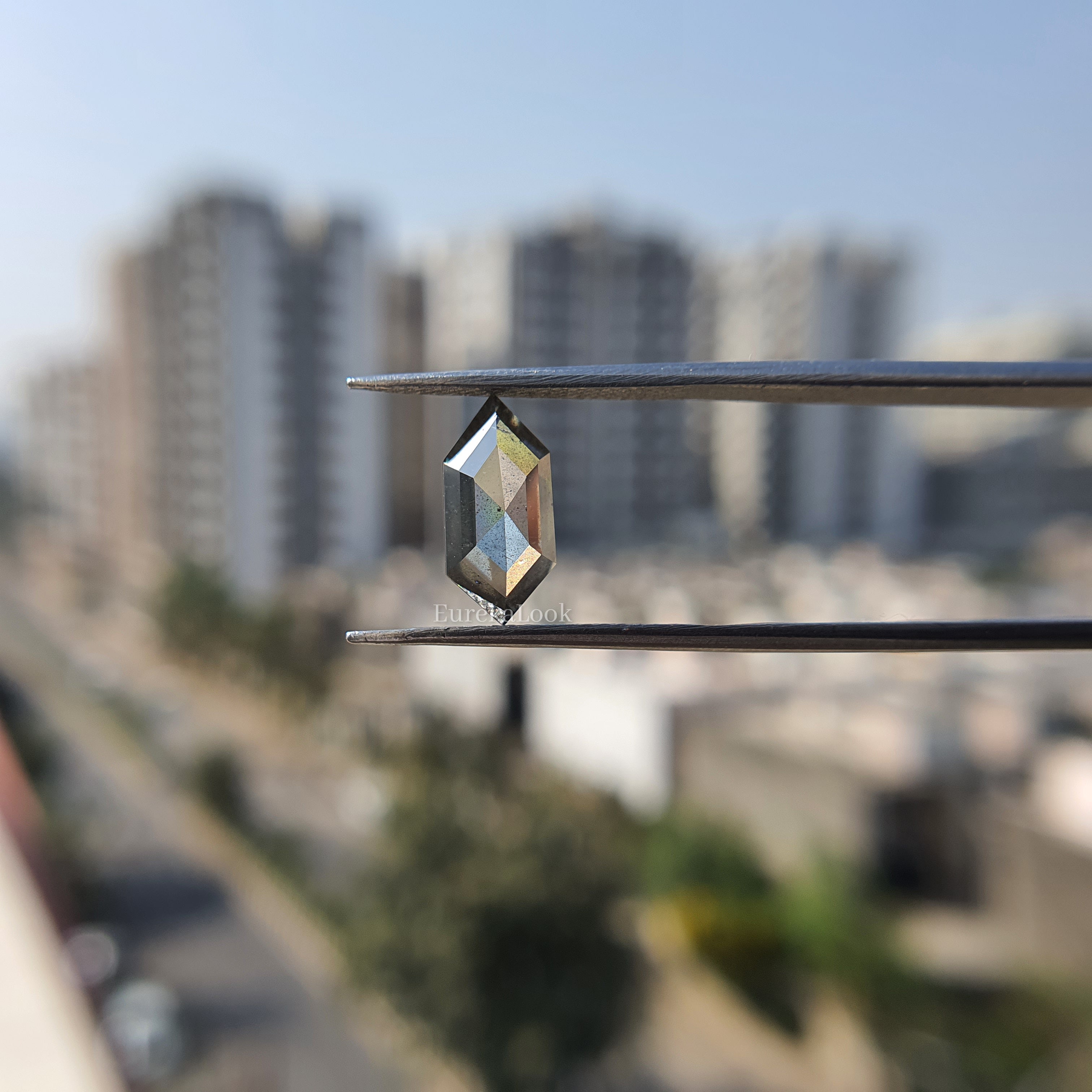 1.70CT Hexagon Cut Loose Moissanite Diamonds - Eurekalook