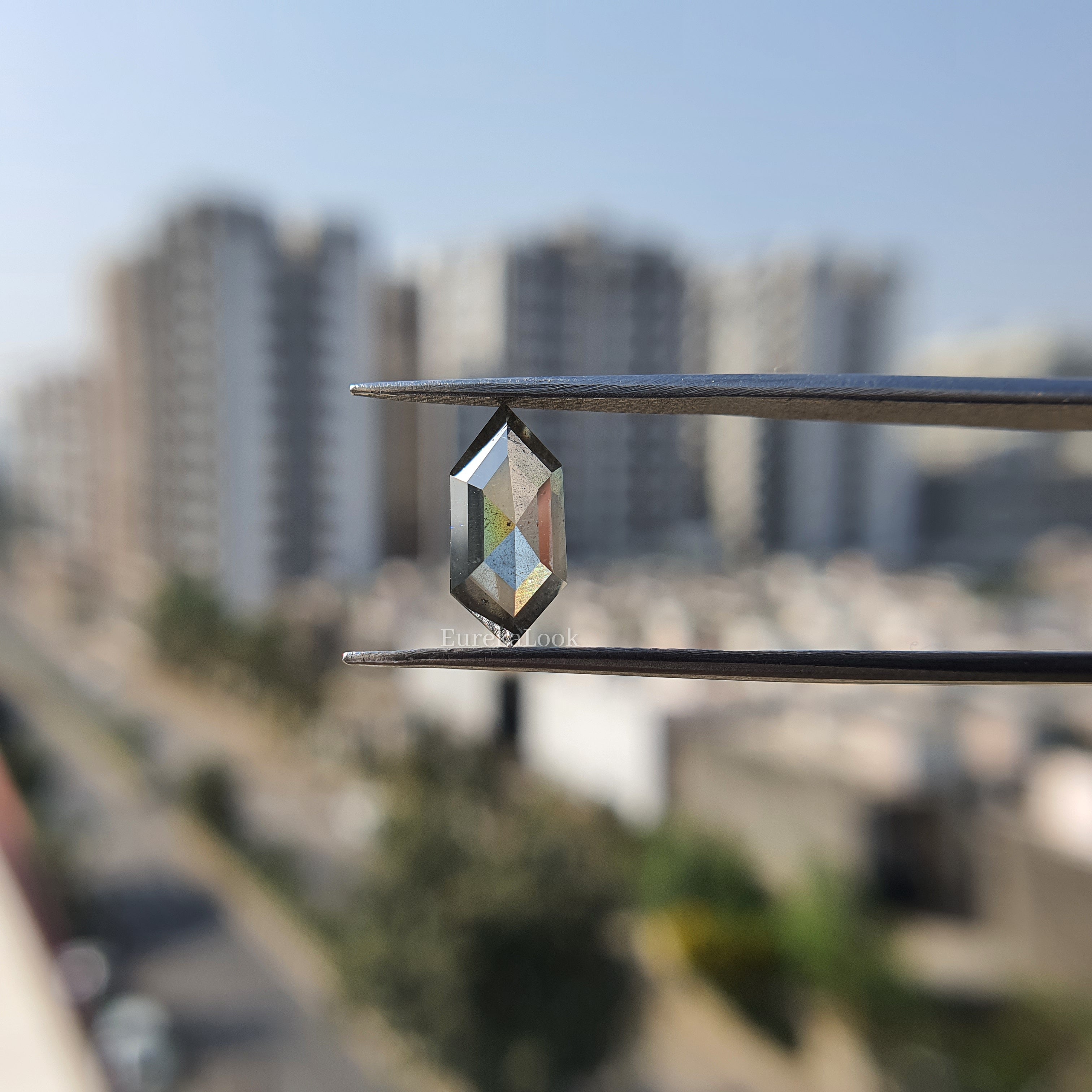 1.70CT Hexagon Cut Loose Moissanite Diamonds - Eurekalook
